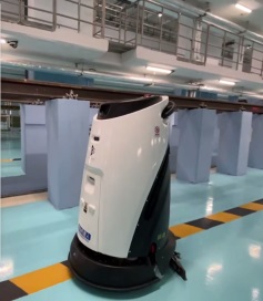 商用50A型全自动清洁机器人，室内无人驾驶全自动洗地机，洗拖消毒一体化清洗机